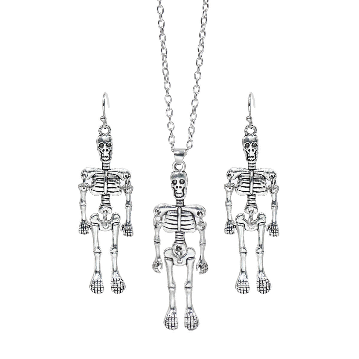 Wholesale Halloween Exaggerated Creative Skeleton Skeleton Dark Style Earrings